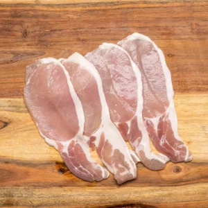 Unsmoked back bacon