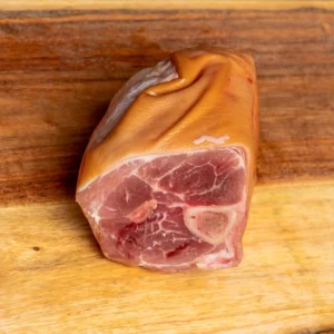Smoked ham steak shank